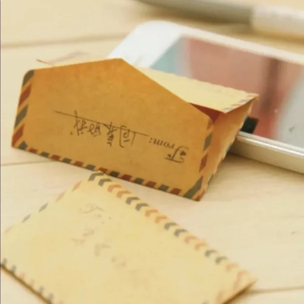 Note memo pad Mail Postage Letter envelope  Stationary Gift